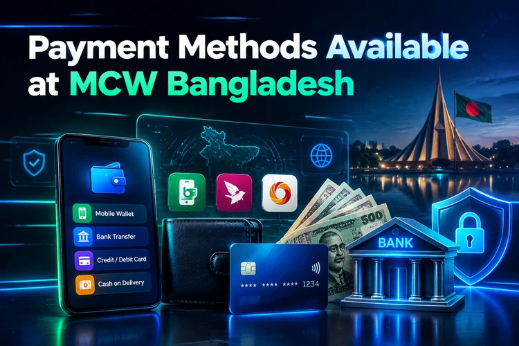 Payment Methods Available at MCW Bangladesh