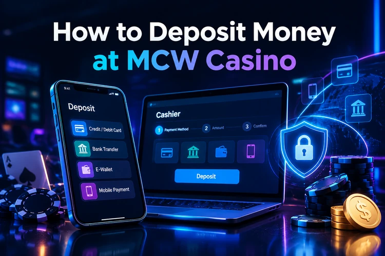 How to Deposit Money at MCW Casino