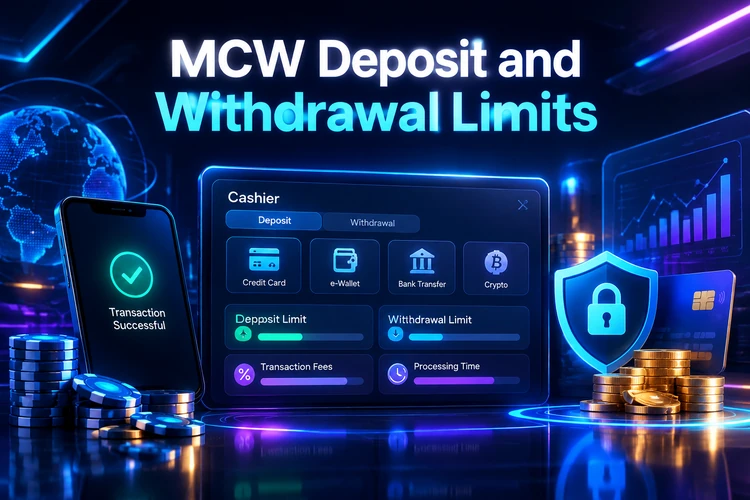 MCW Deposit and Withdrawal Limits