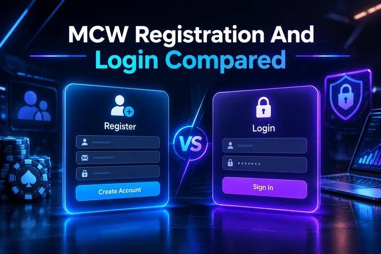 MCW Registration And Login Compared